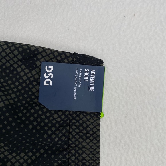 DSG Boys Adventure Athletic Shorts Youth Size XL Black Digi Camo Cargo Pocket - Picture 8 of 10